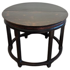 Used 19th Century Demi Lune Tables Pair