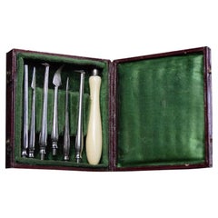Used 19th Century Dental Tool Kit