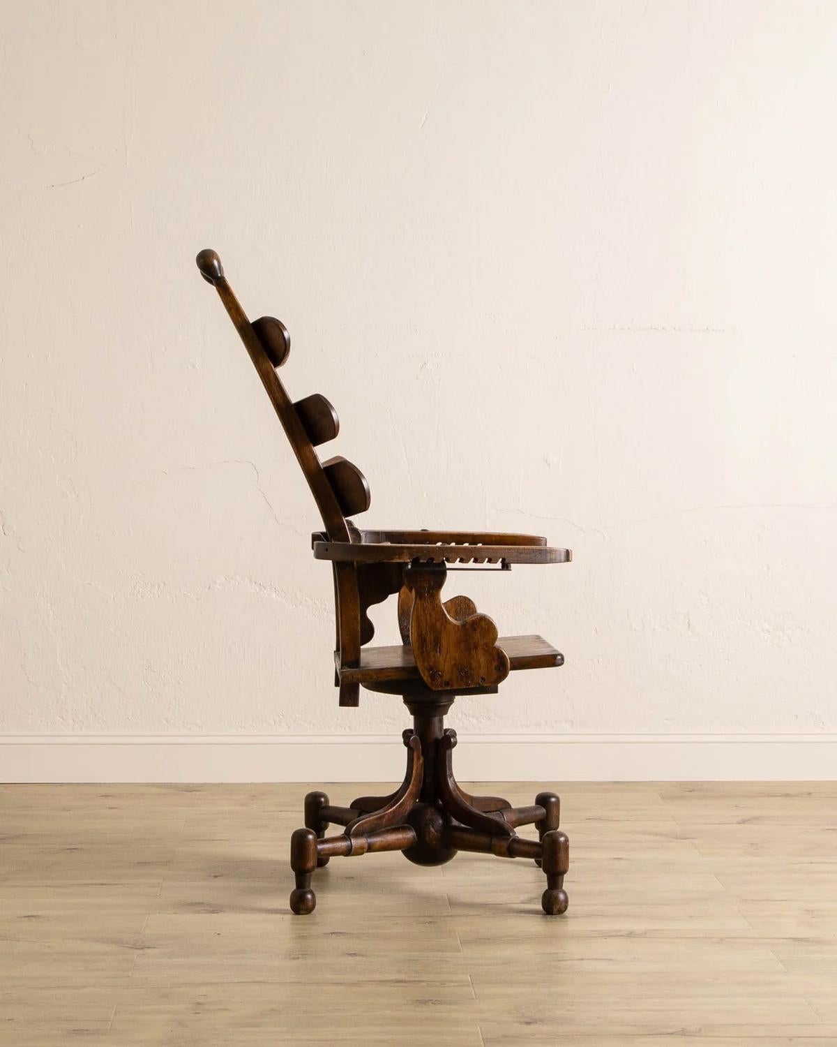 Réplique du fauteuil de dentiste du 19ème siècle Abîmé - En vente à Los Angeles, CA