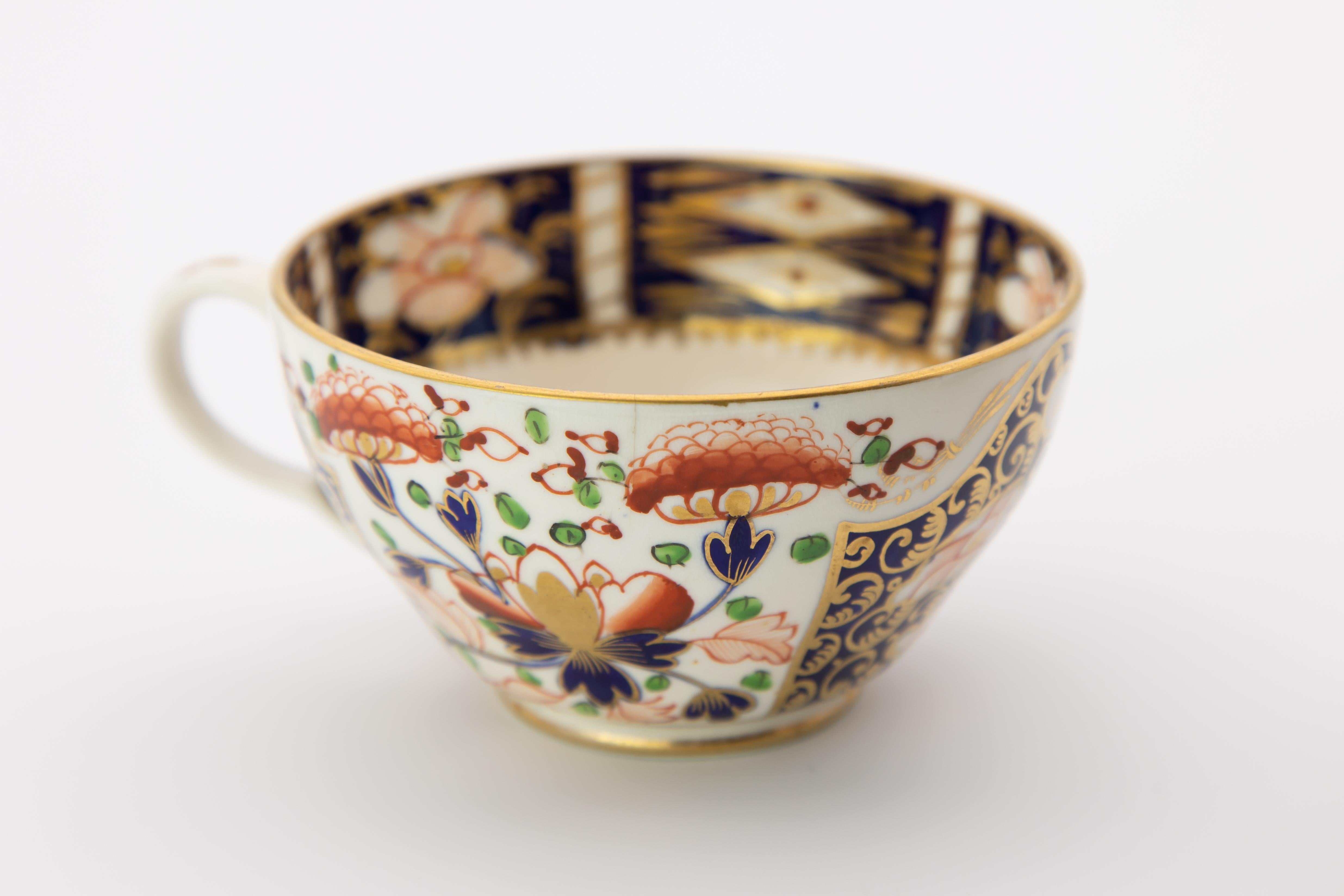 19th Century Derby Porcelain Regency Imari Style Tea Service for 12 4