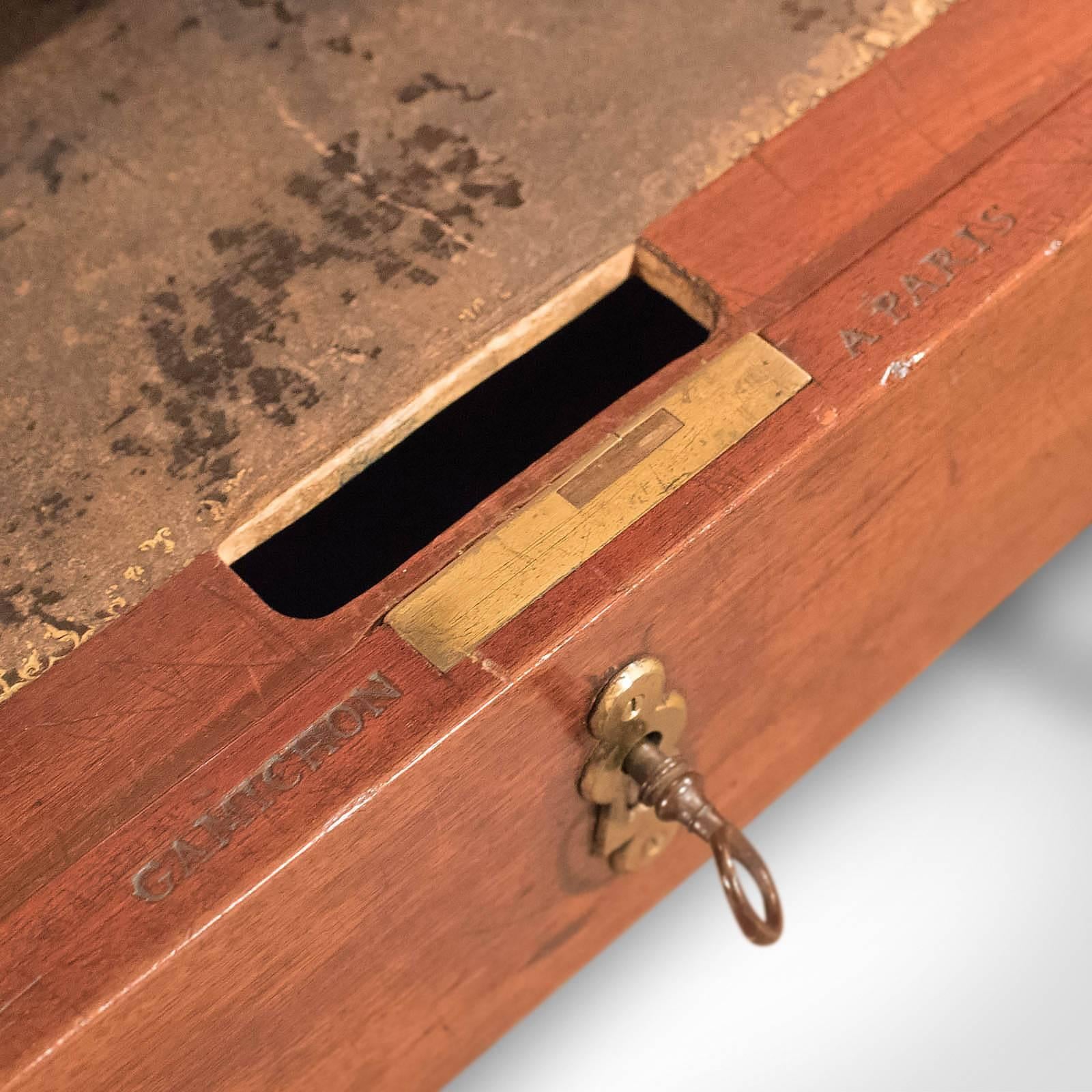 19th Century Desk, Antique Bonheur du Jour, Gamichon a Paris For Sale 2