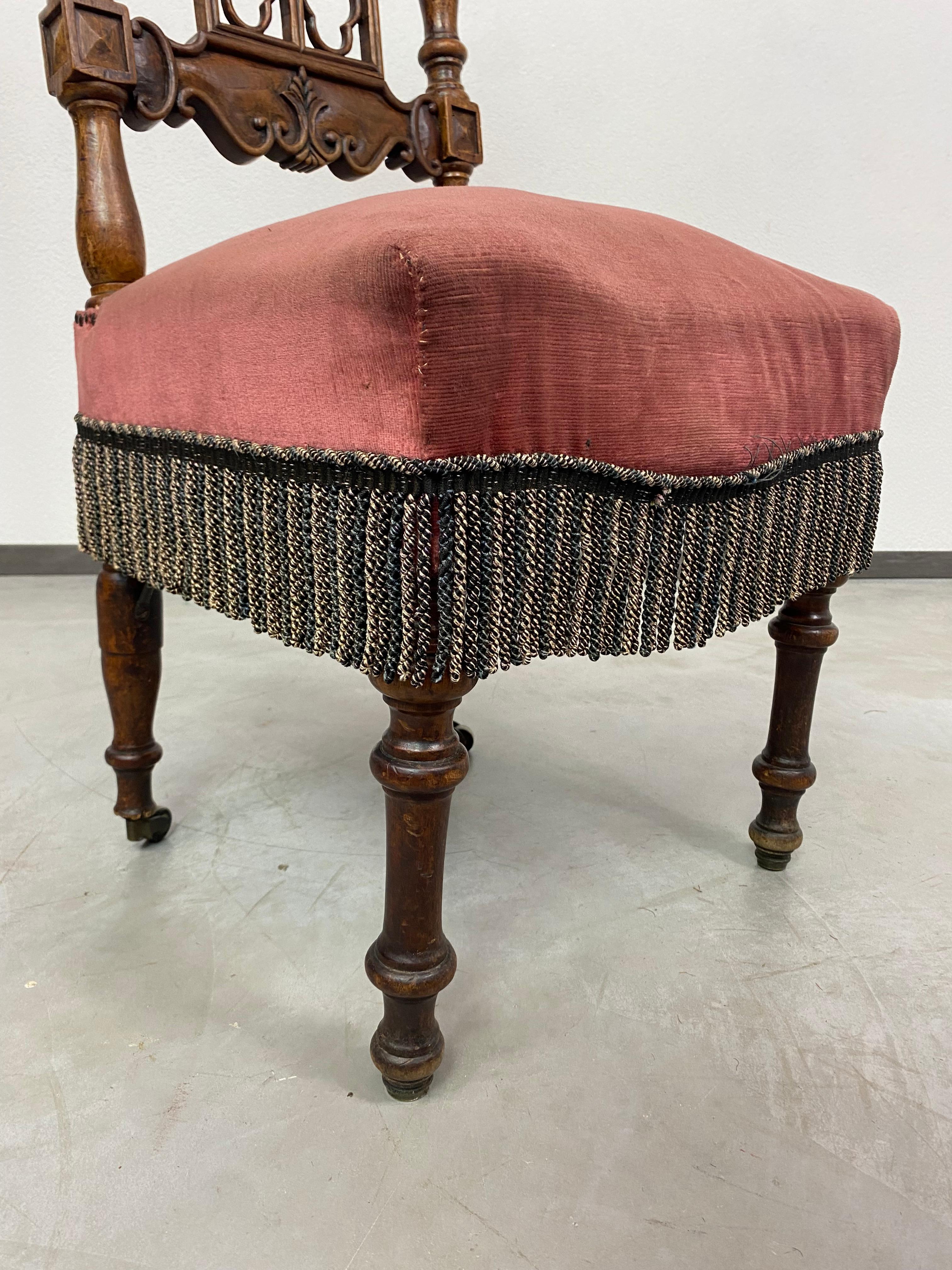 Slovak 19th century desk chair  For Sale