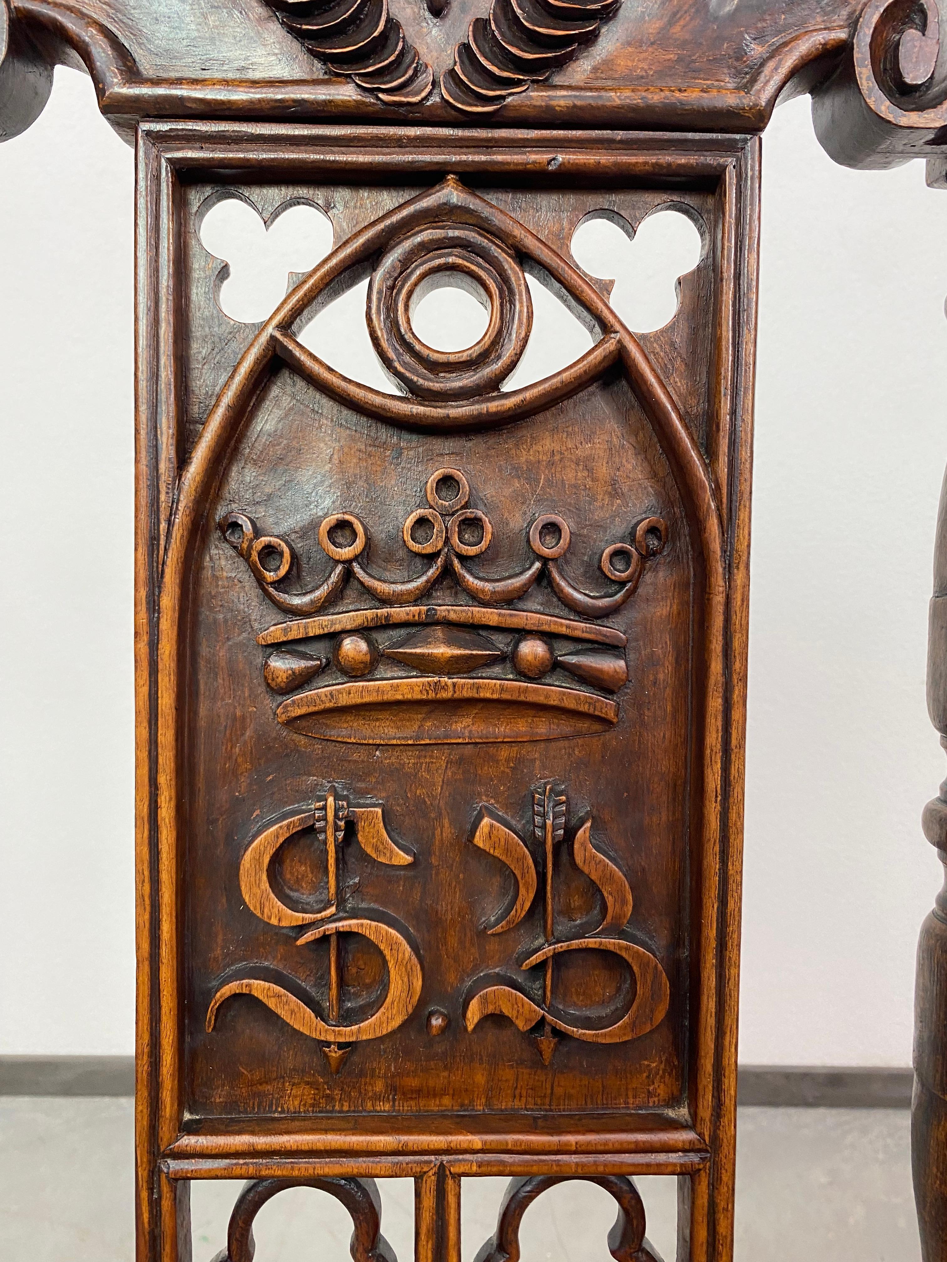 XIXe siècle Chaise de bureau du 19e siècle  en vente
