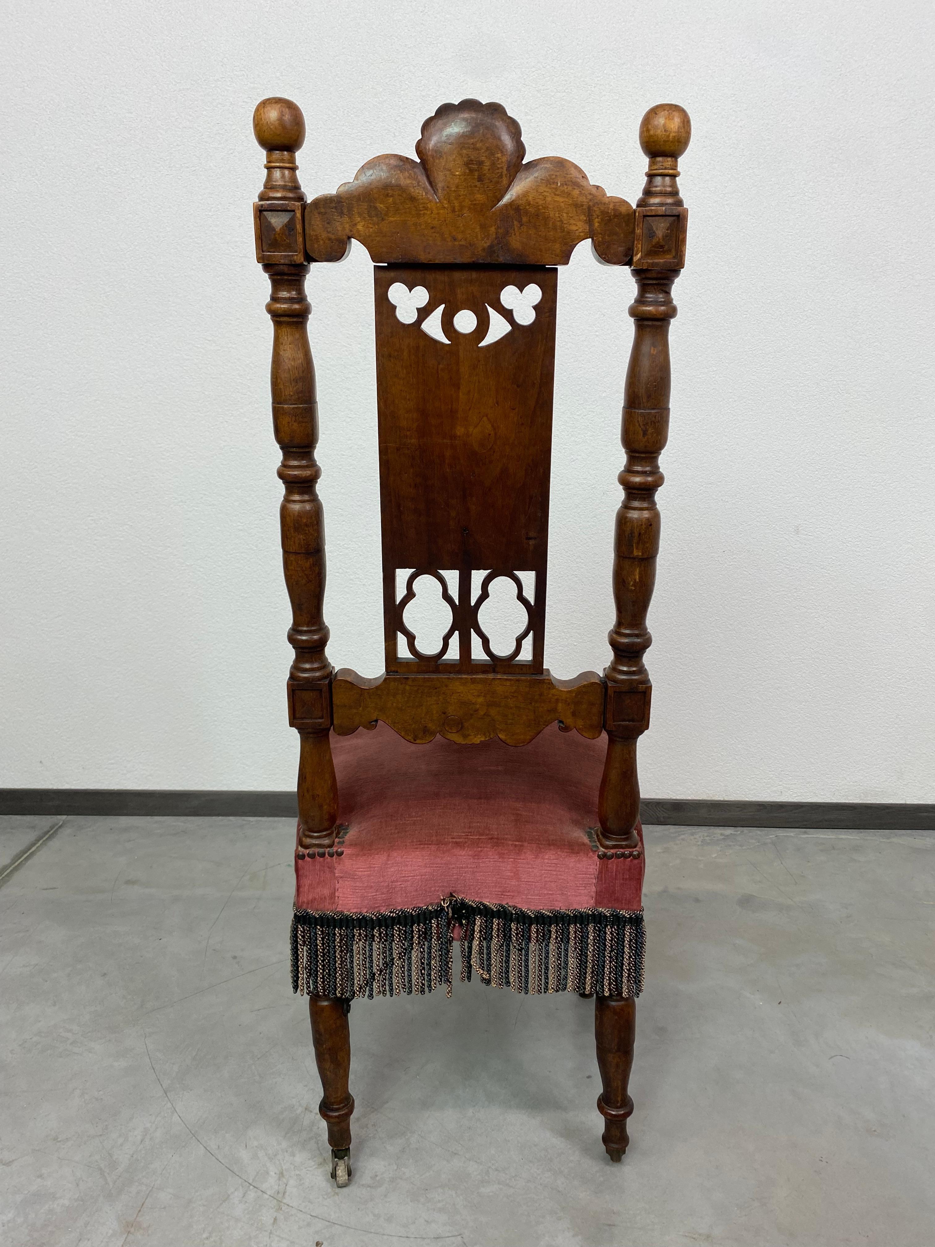 Tissu Chaise de bureau du 19e siècle  en vente