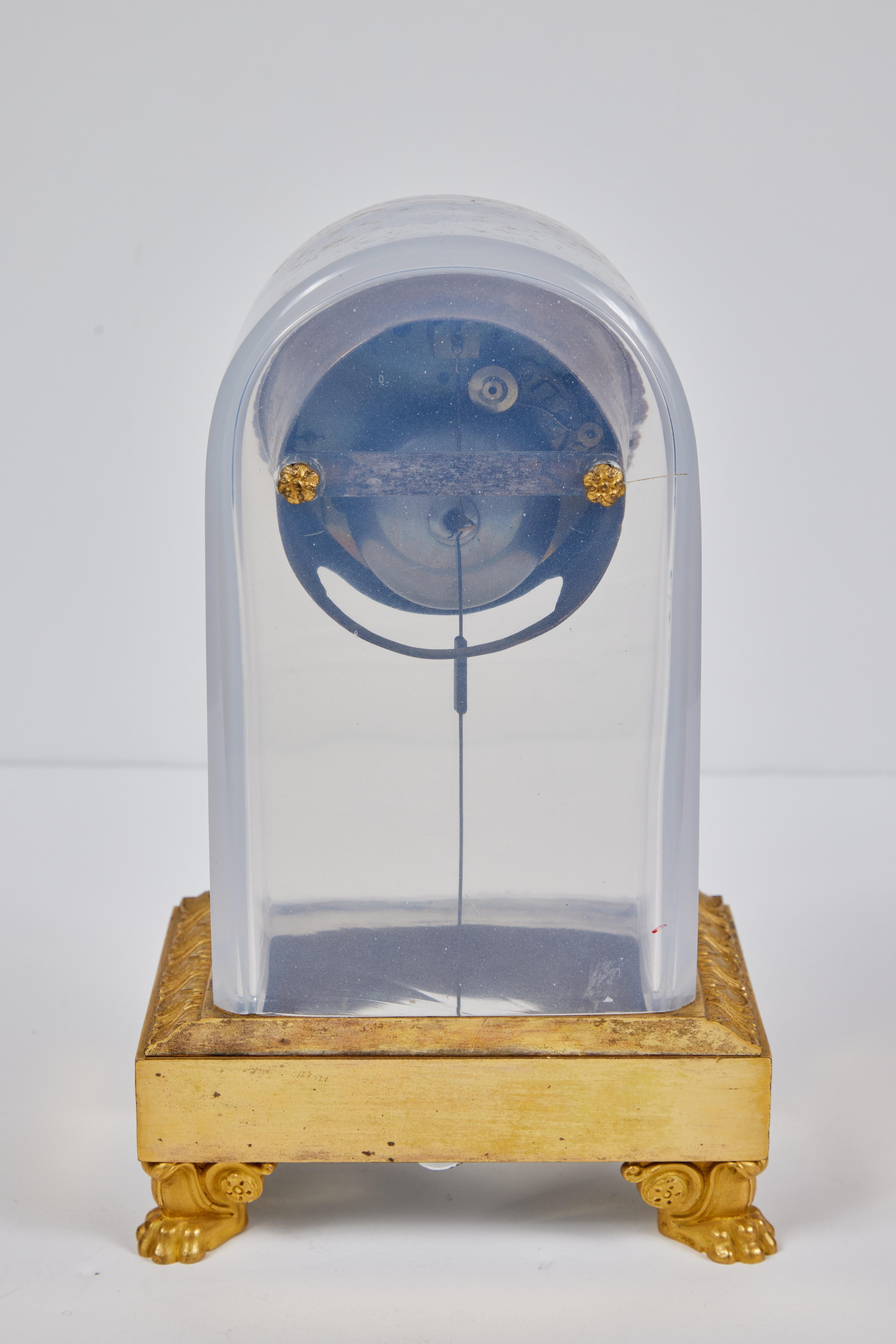 19th Century Desk Clock For Sale 1