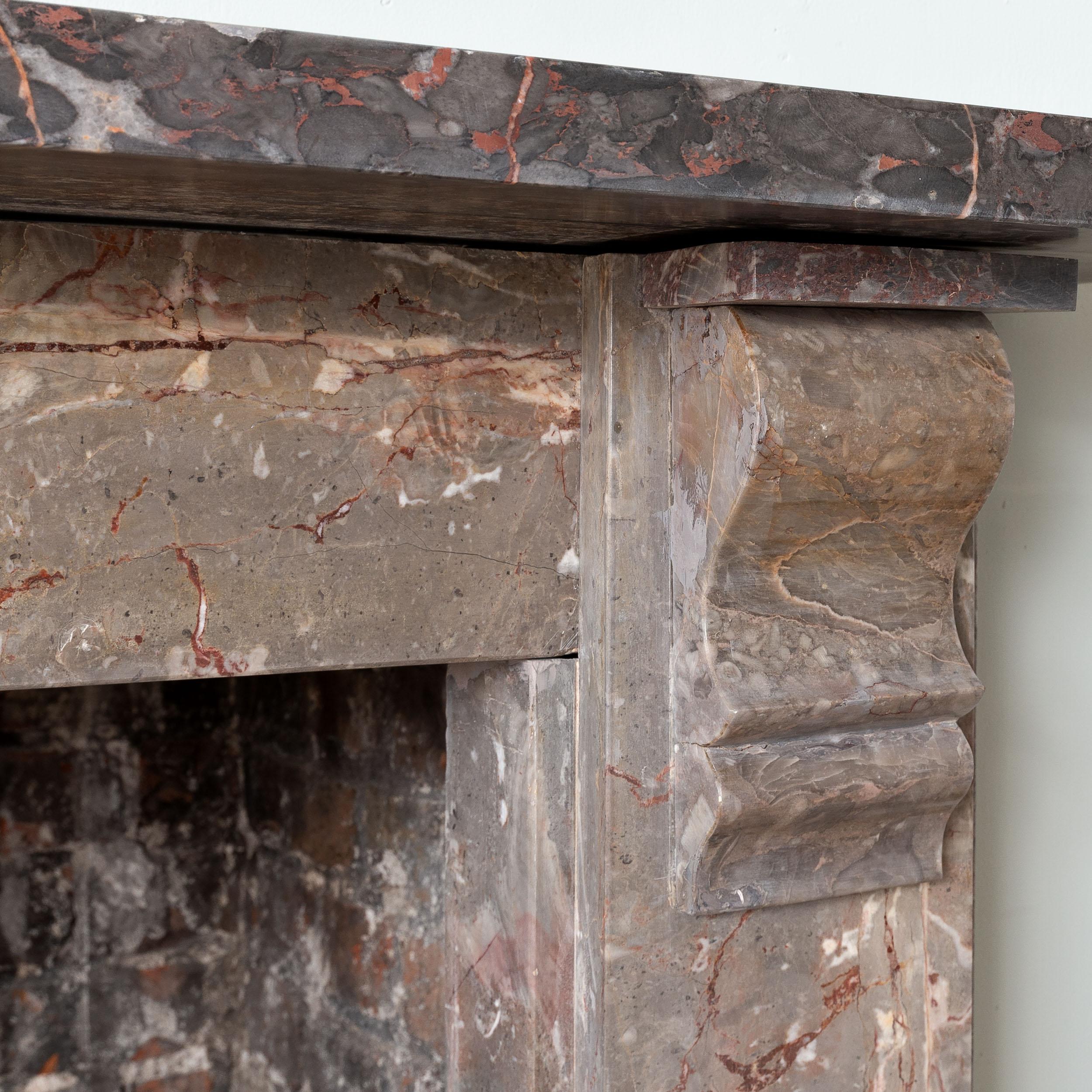 19th Century Devonian Limestone Chimneypiece In Good Condition For Sale In London, GB