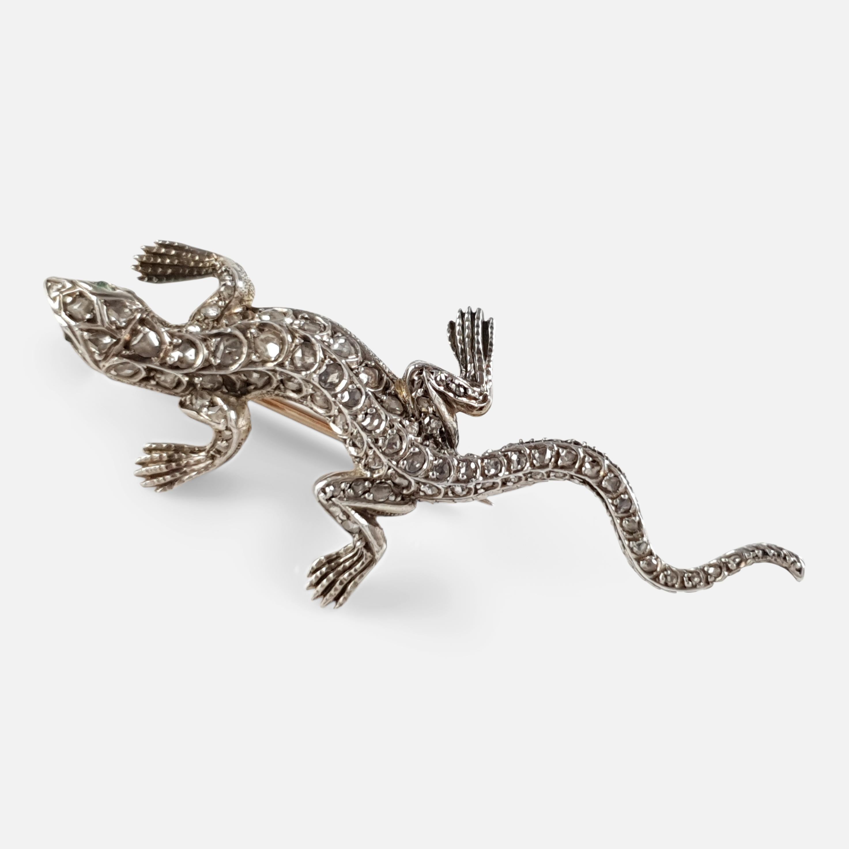 lizard brooch meaning