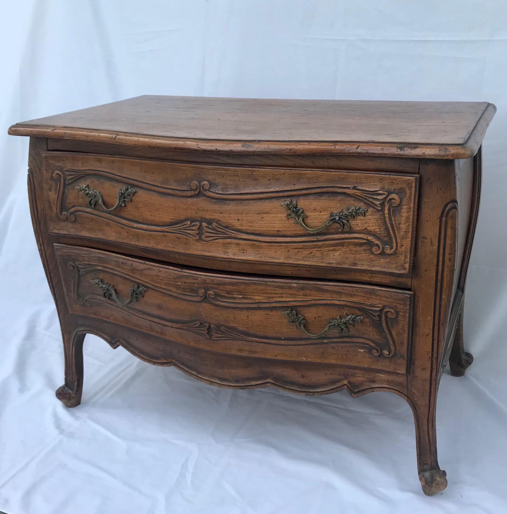 Louis XVI 19th Century Diminutive French Provincial Child’s Chest of Drawers For Sale