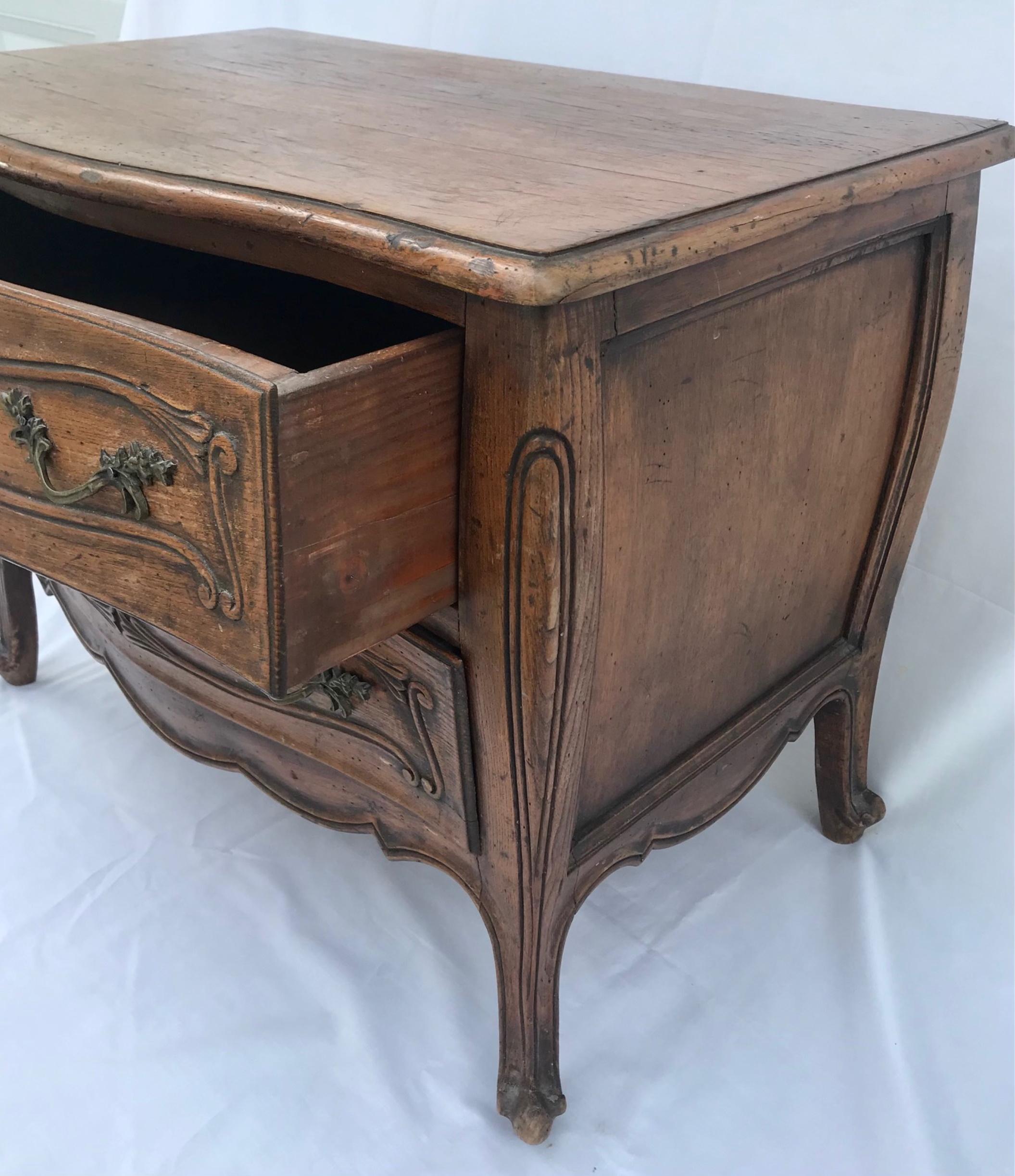 19th Century Diminutive French Provincial Child’s Chest of Drawers For Sale 3
