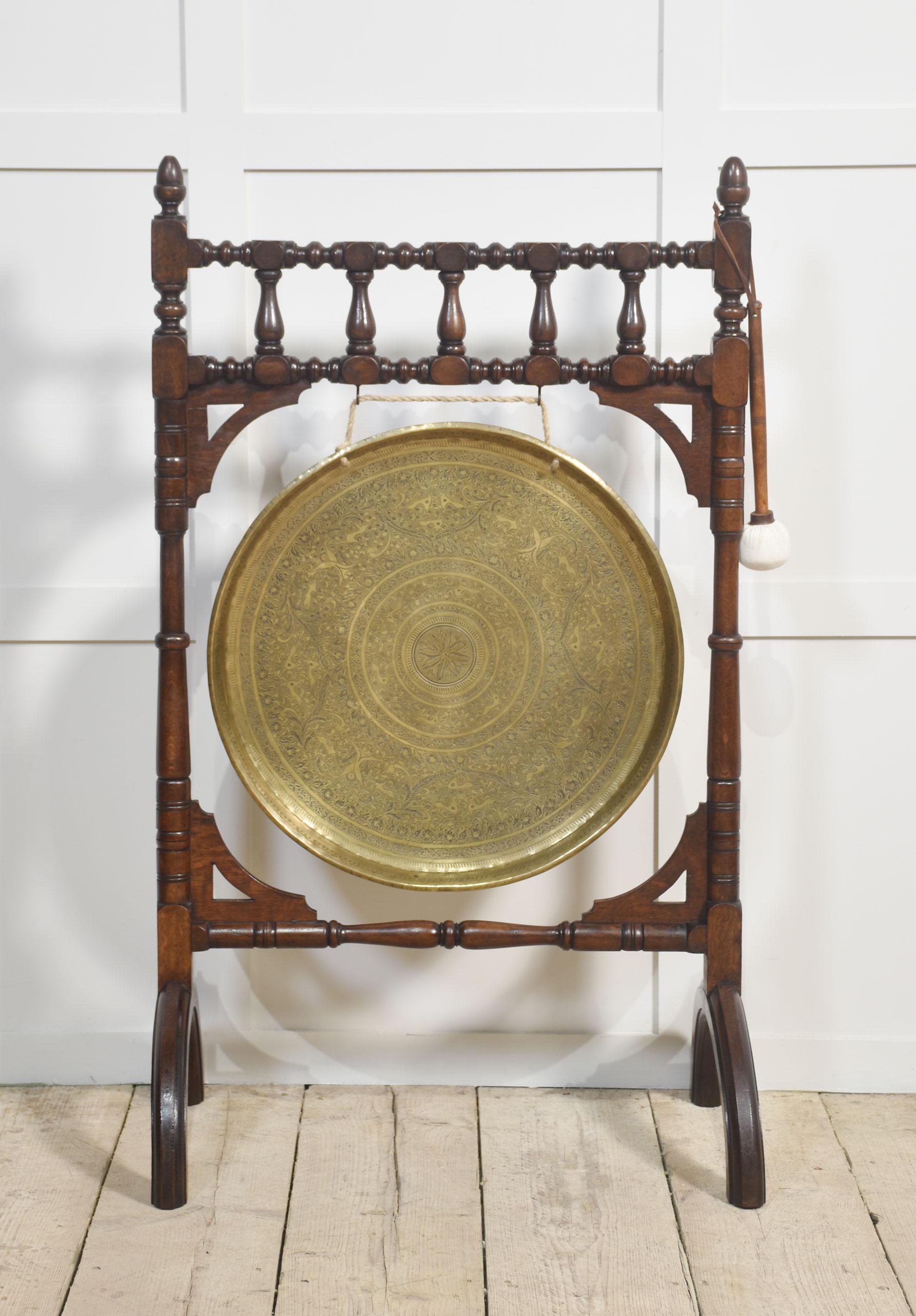 XIXe siècle Gong de table du 19e siècle en vente