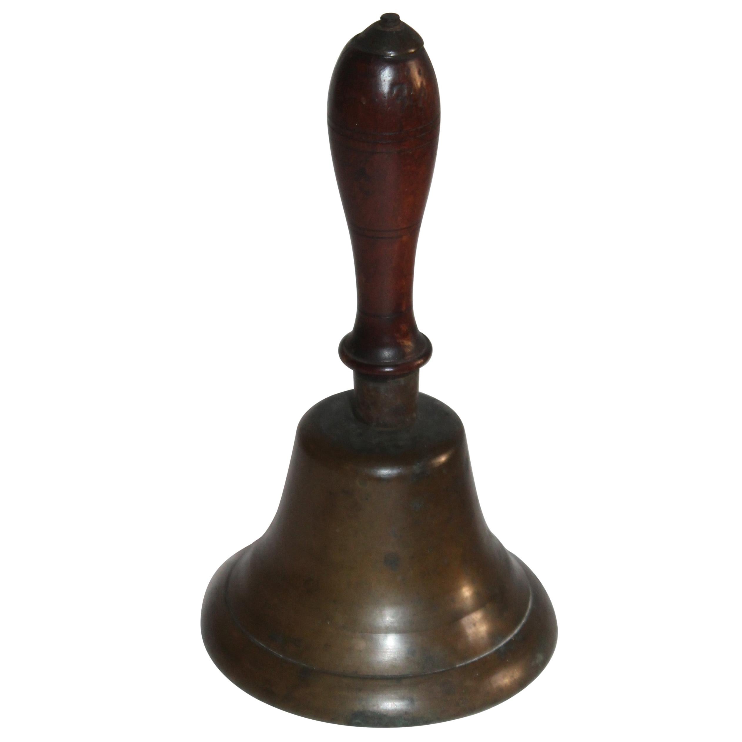 19th Century Dinner or School Bell For Sale