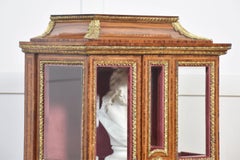 19th century display cabinet on stand