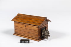 Scatola per sigari o humidor Dog House del XIX secolo