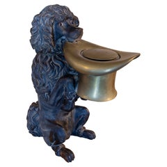 19th Century Dog-Shaped Scrip in the Shape of a Bronze Hat