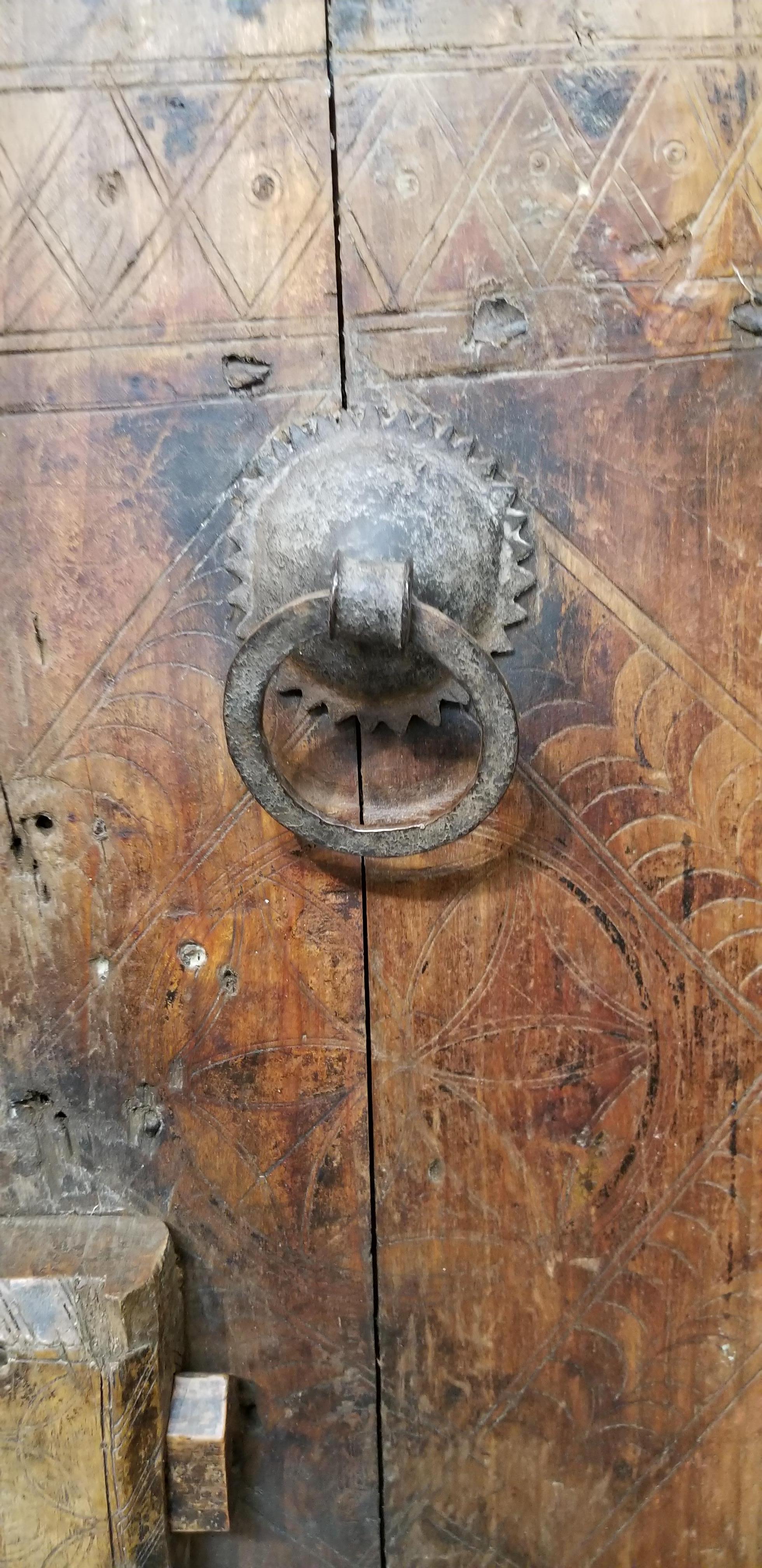 19th Century Dogon Door with Casing For Sale 5