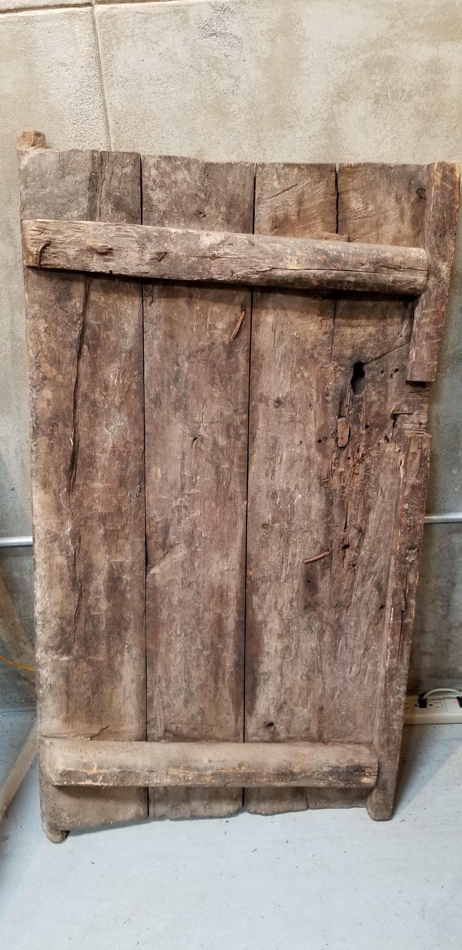 19th Century Dogon Door with Casing For Sale 7