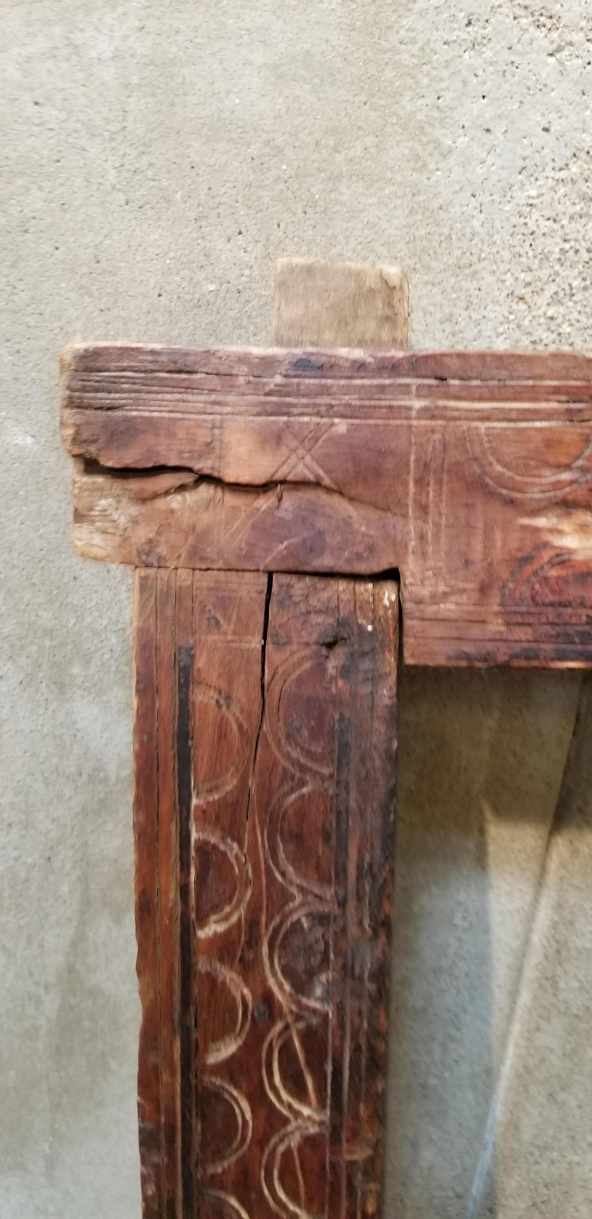 19th Century Dogon Door with Casing For Sale 2