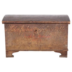 Used 19th Century Dome Top Trunk