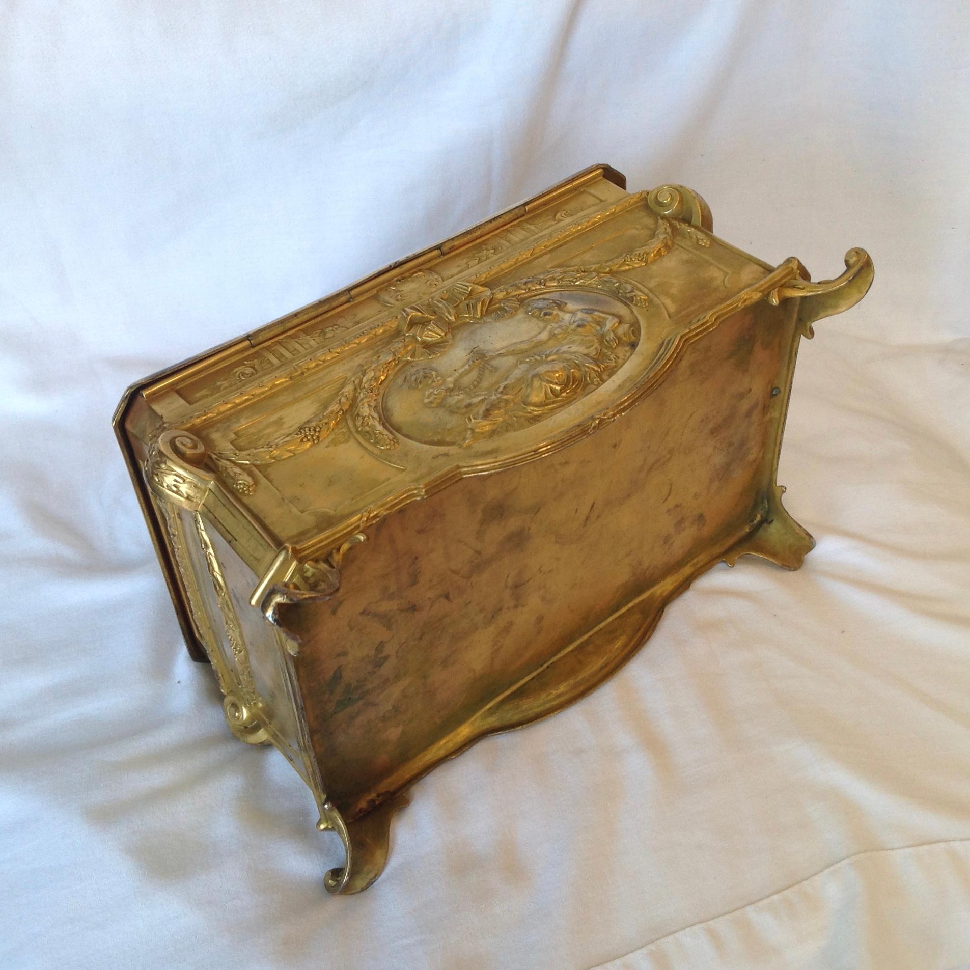 19th Century Doré Jewel Box 5