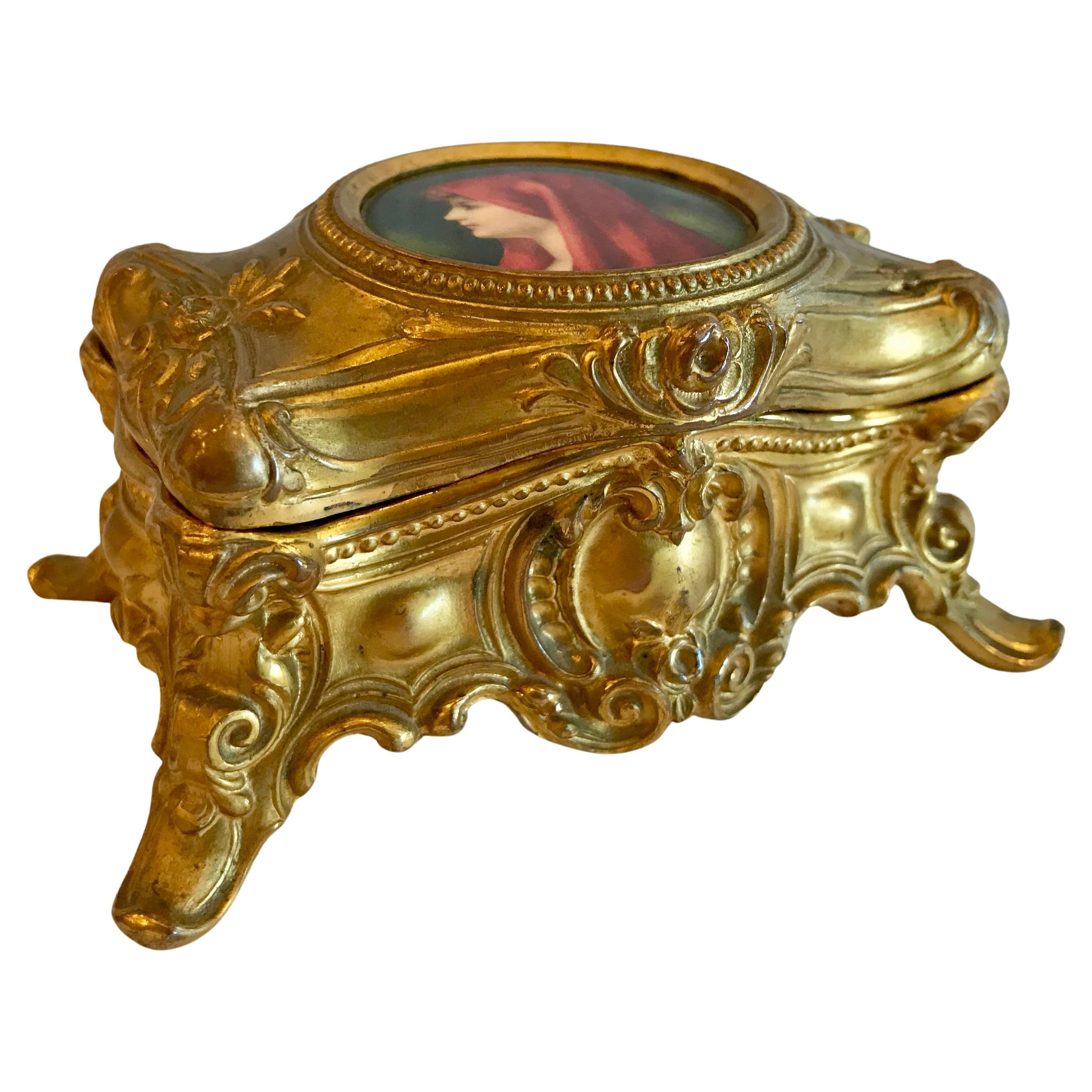 19TH Century Dore ' Jewel Box