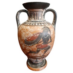 XIXème siècle, Vase à double anse de style grec classique