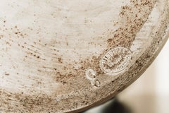 19th Century Doulton Lambeth Cream Glazed Stoneware Extra Large Jug