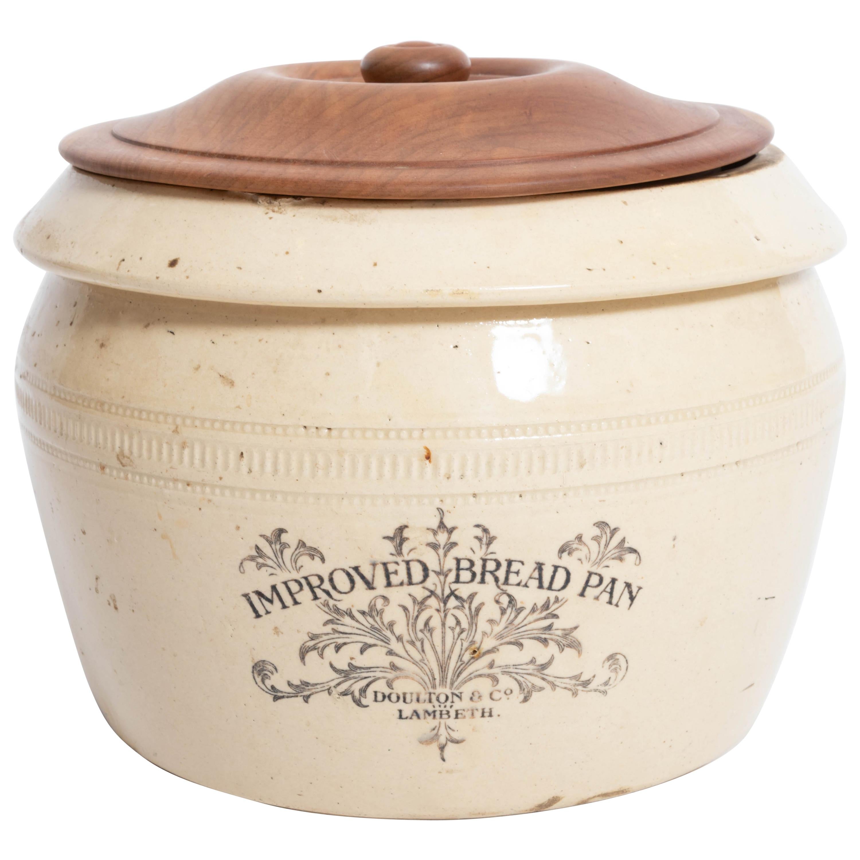 19th Century Doulton Pottery Crock