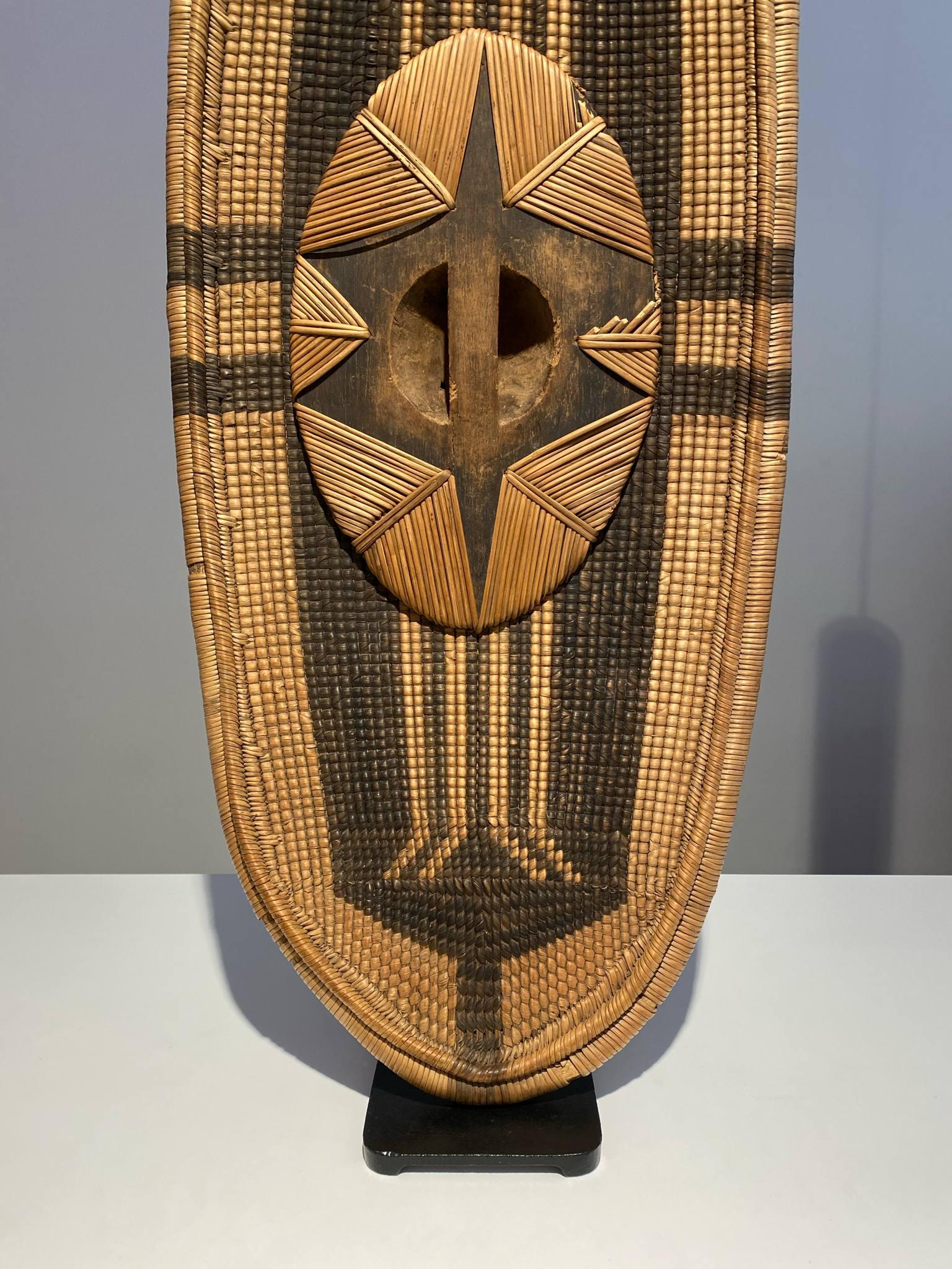 19th century DR CONGO African shield tribe Bandia Zande Djabbir 1880-1900 Art For Sale 4