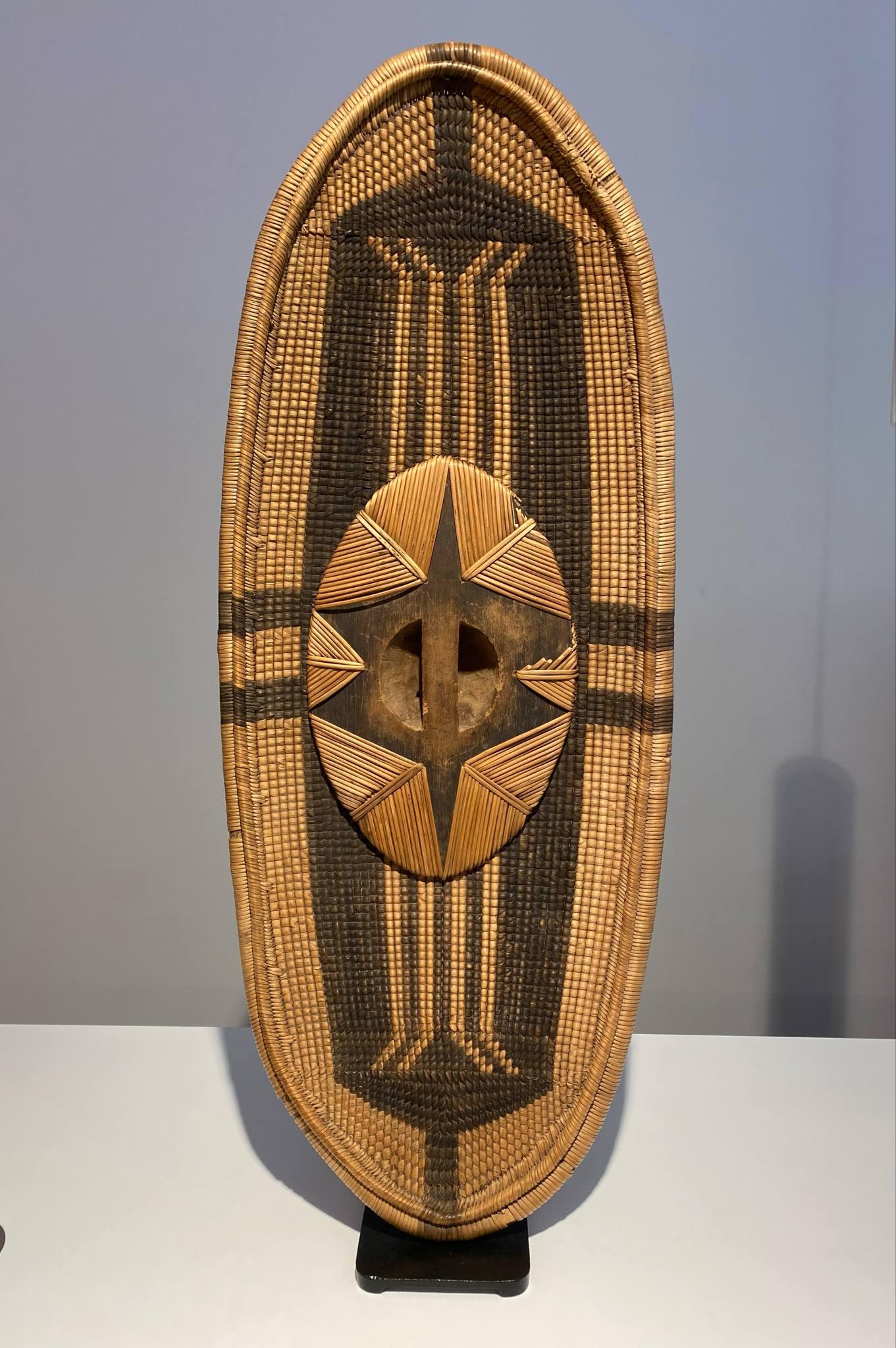 19th century DR CONGO African shield tribe Bandia Zande Djabbir 1880-1900 Art For Sale 2