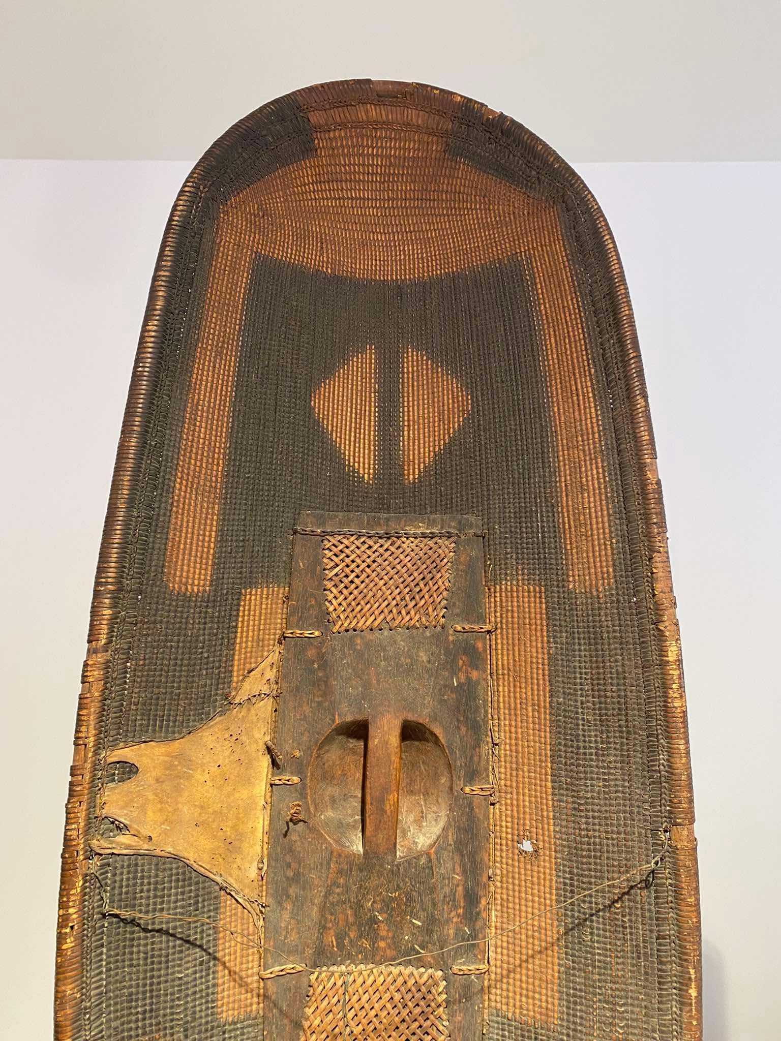 19th century DR CONGO African shield tribe Ngbandi Yakoma Ubangi 1880-1900 Art For Sale 8