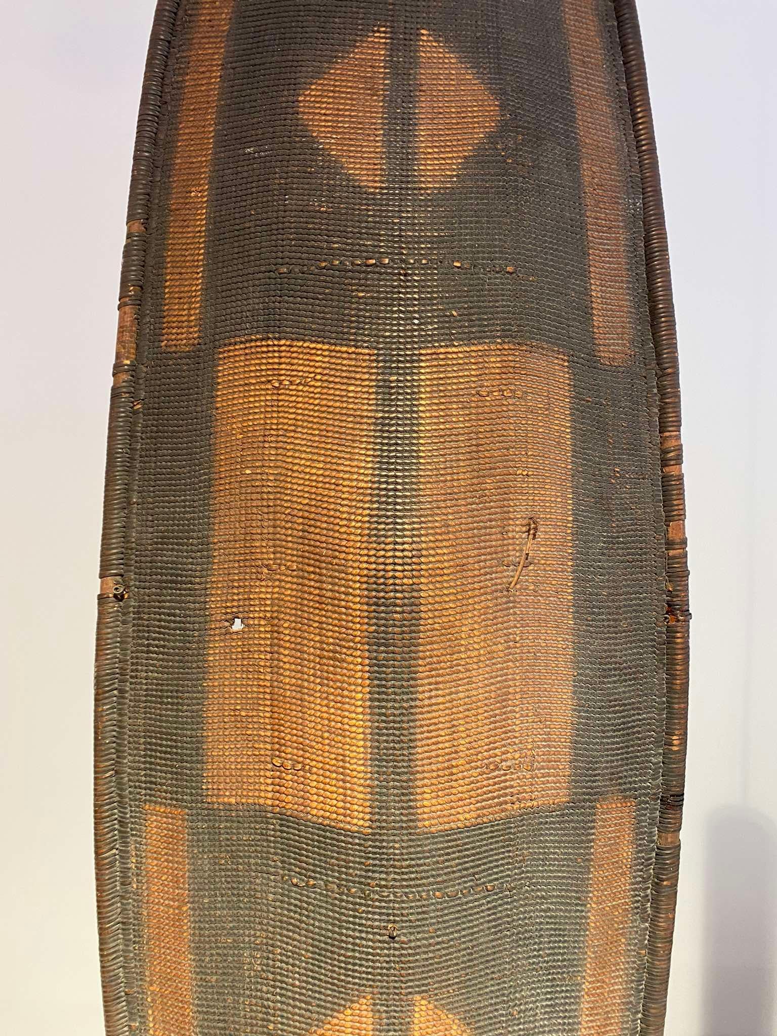 Congolese 19th century DR CONGO African shield tribe Ngbandi Yakoma Ubangi 1880-1900 Art For Sale
