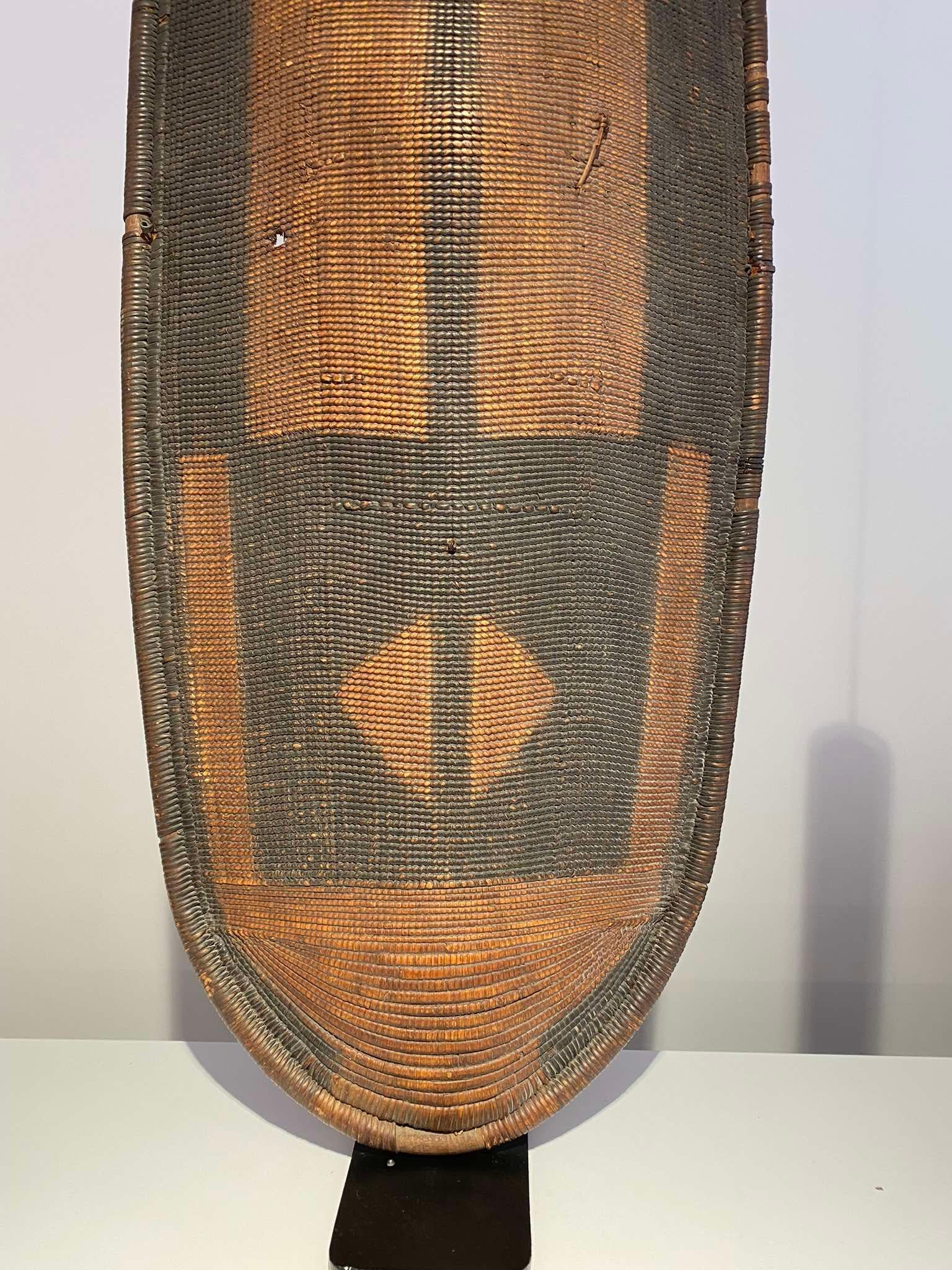 19th century DR CONGO African shield tribe Ngbandi Yakoma Ubangi 1880-1900 Art For Sale 1