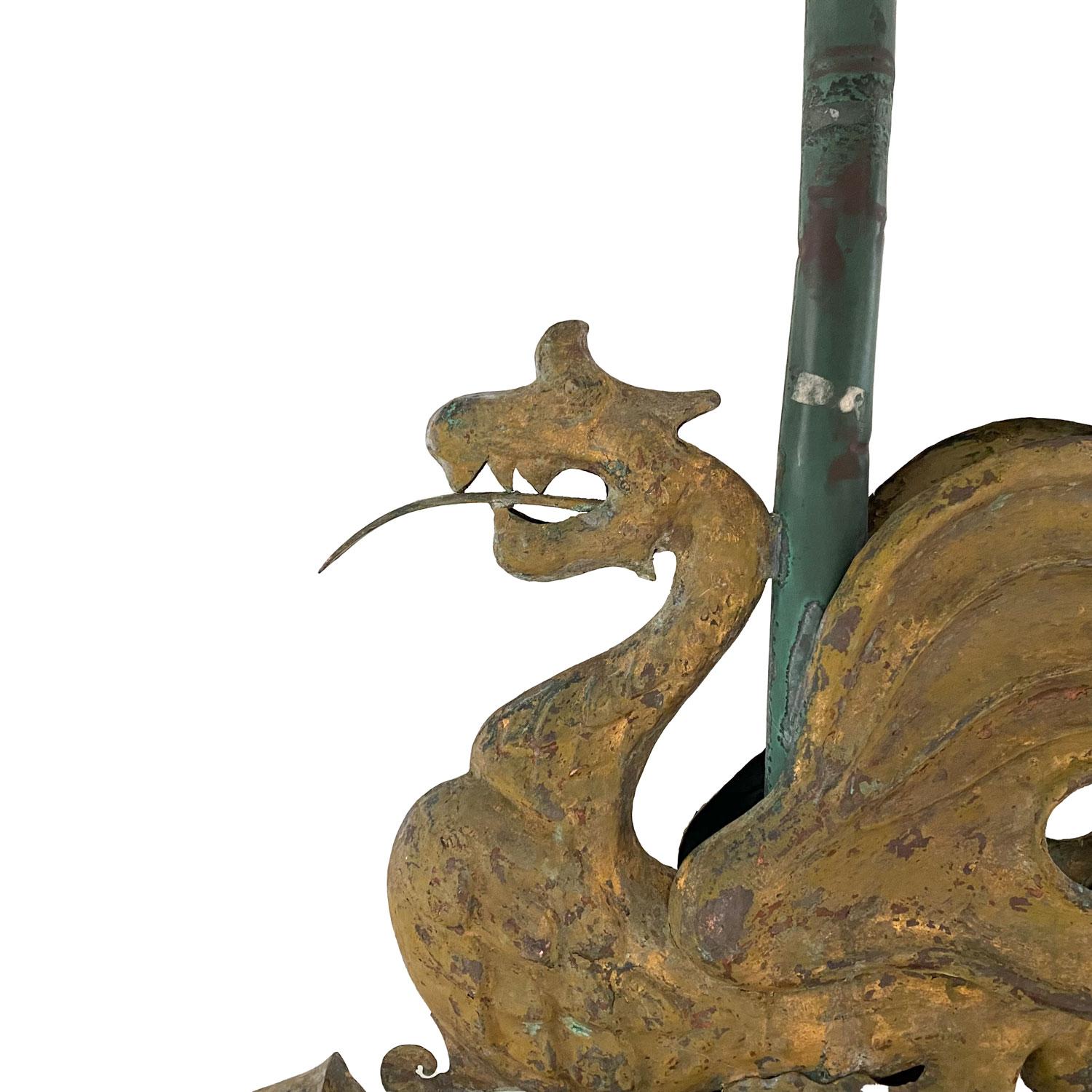 19th Century Dragon Weathervane In Good Condition In Nantucket, MA