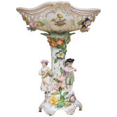19th Century Dresden Compote