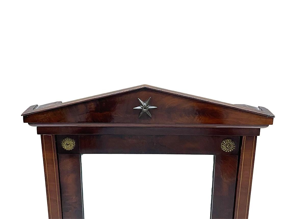 19th Century Dressing table mirror in Empire style For Sale 3