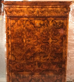 19th Century Drop Front Desk, France 1830, Walnut