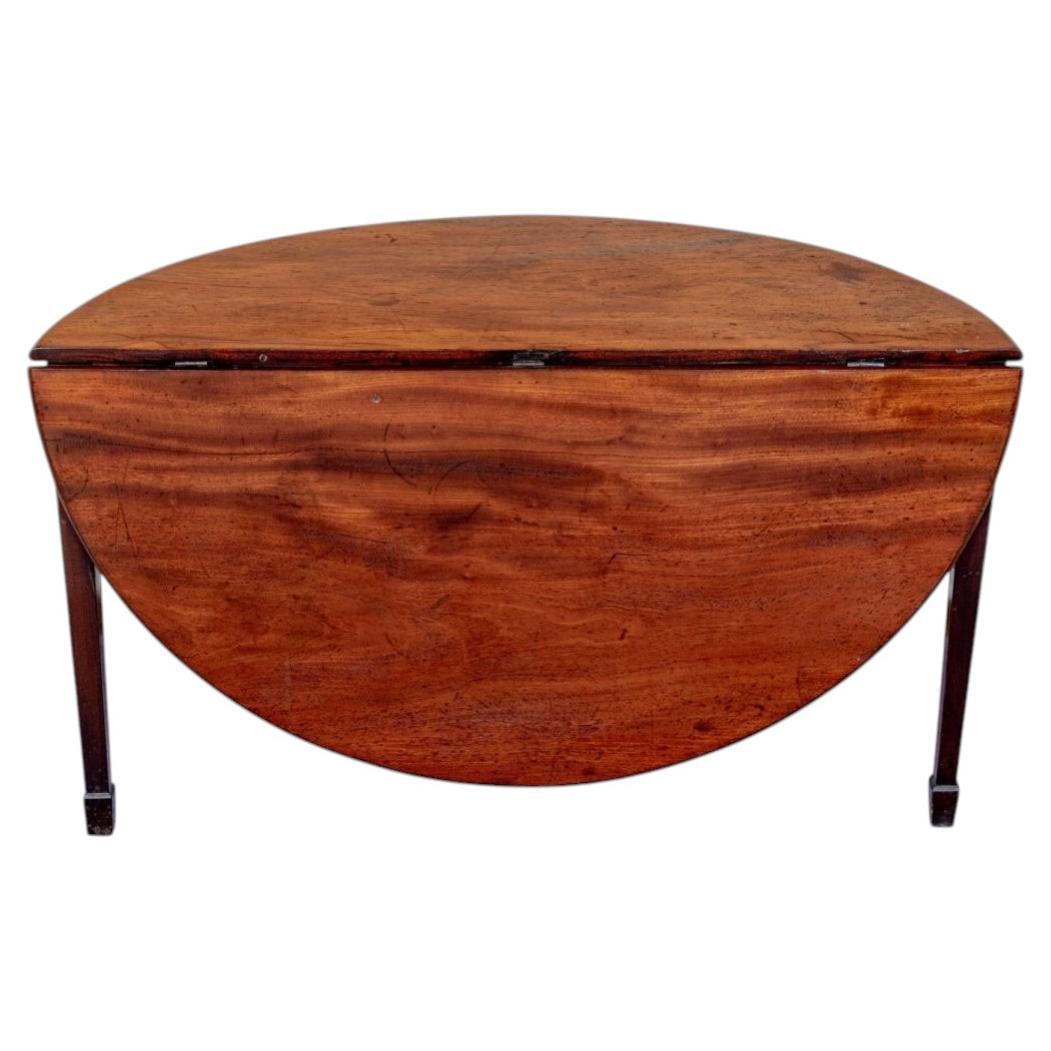 19th Century Drop Leaf Gate Leg Dining Table