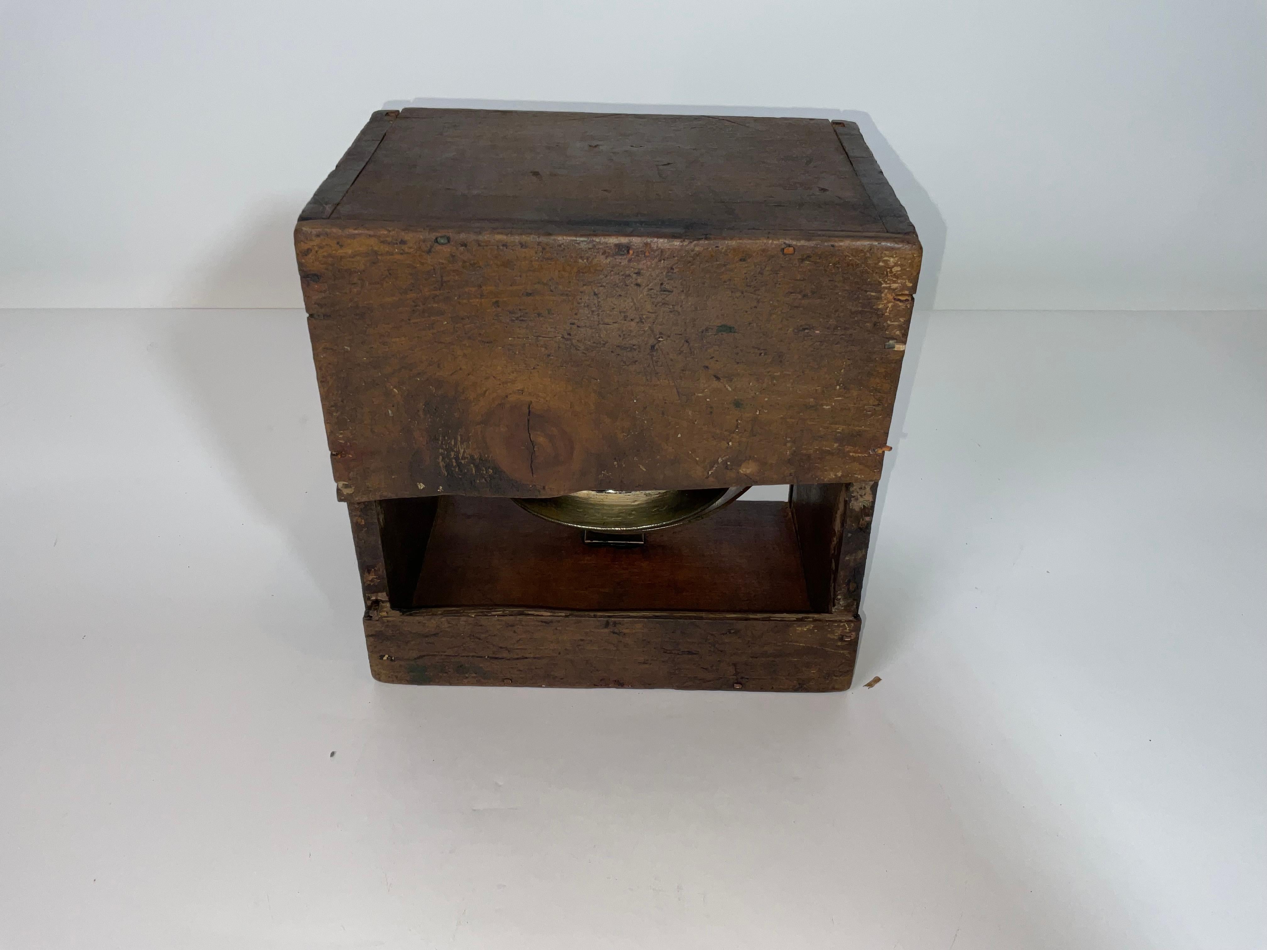 Compas à carte sèche du 19e siècle par Ritchie of Boston daté de 1863 en vente 5