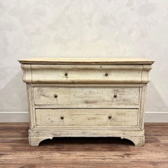 19th Century  Dry Scraped Swedish Commode Drawers