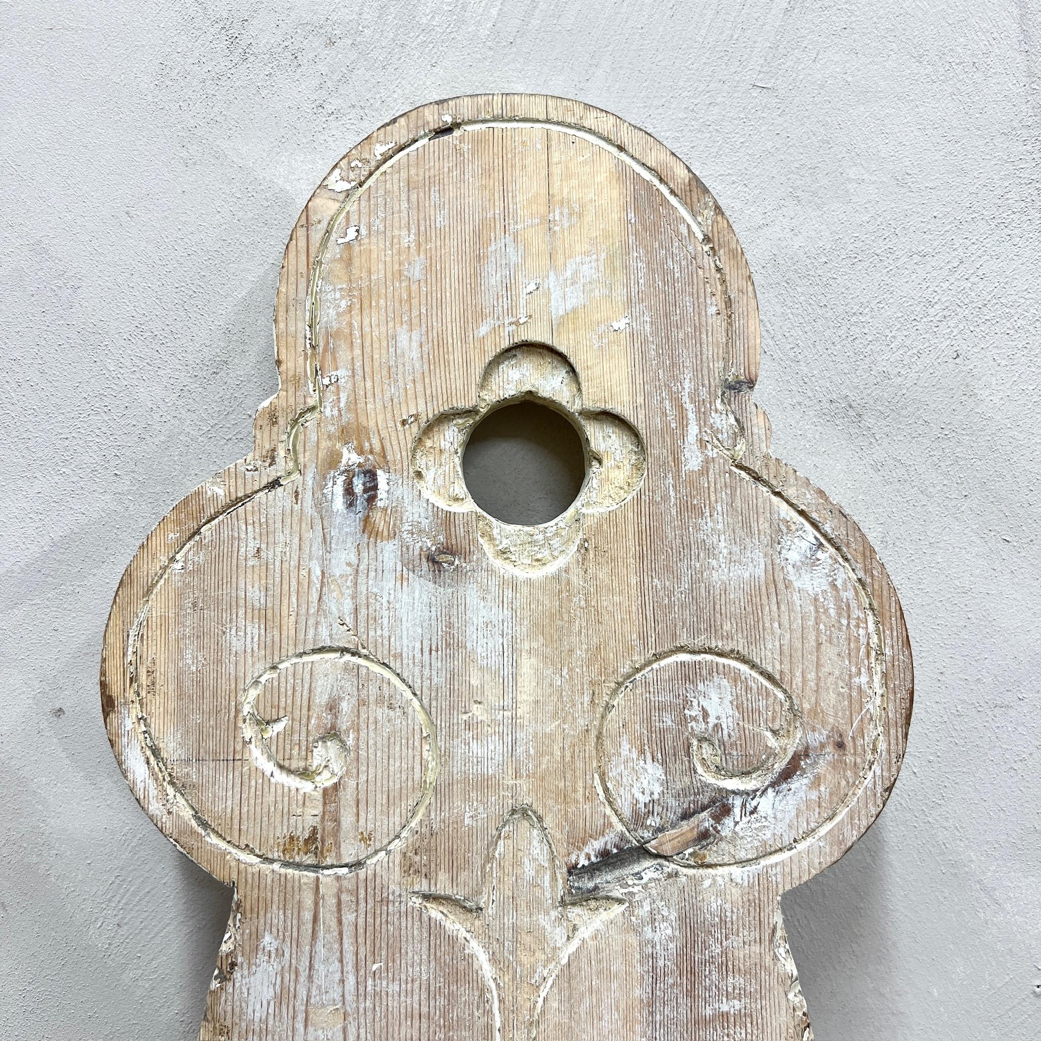 Sedia laterale svedese del XIX secolo con scraping a secco in vendita 3