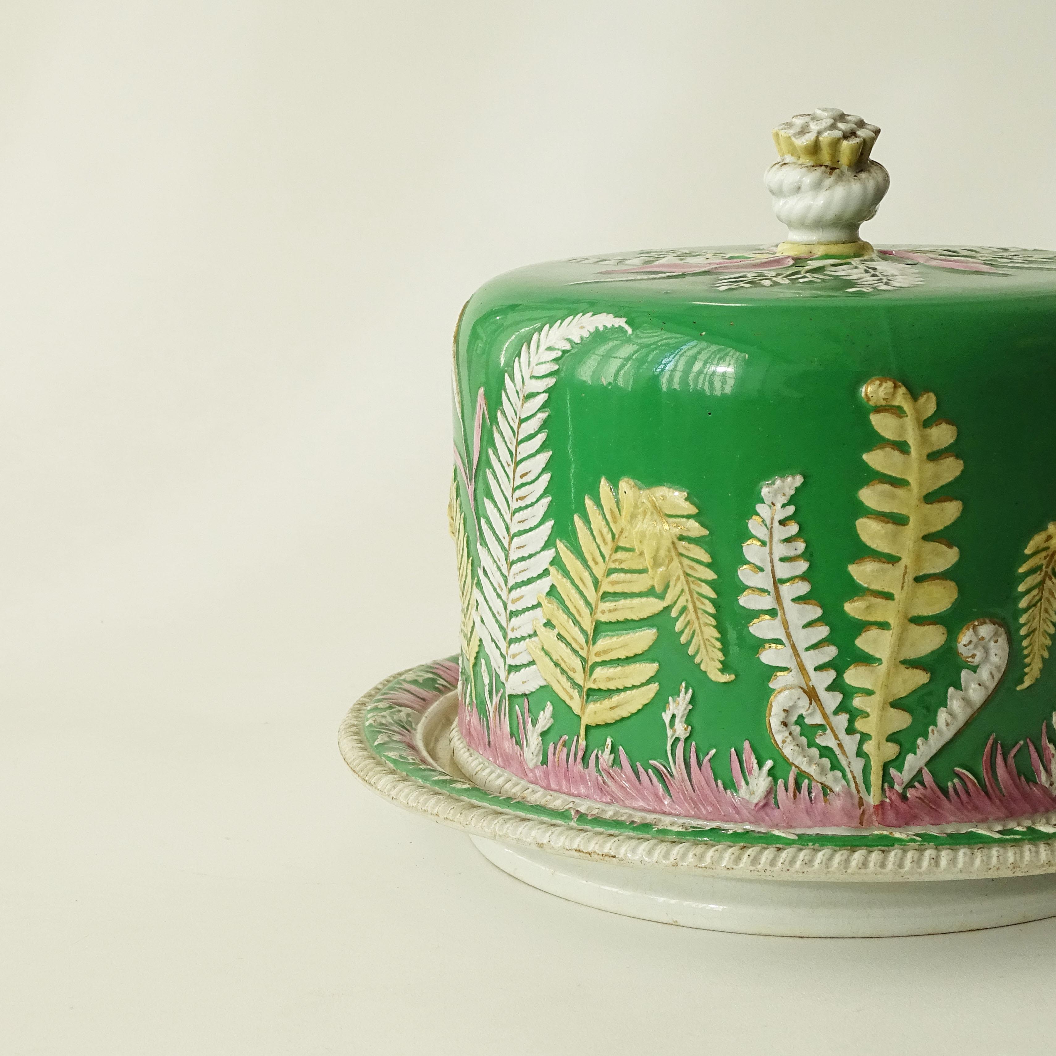 Porcelain 19th Century Dudson Stoneware Cheese Dome  For Sale