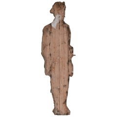 19th Century Dummyboard, Folk Art from Sweden
