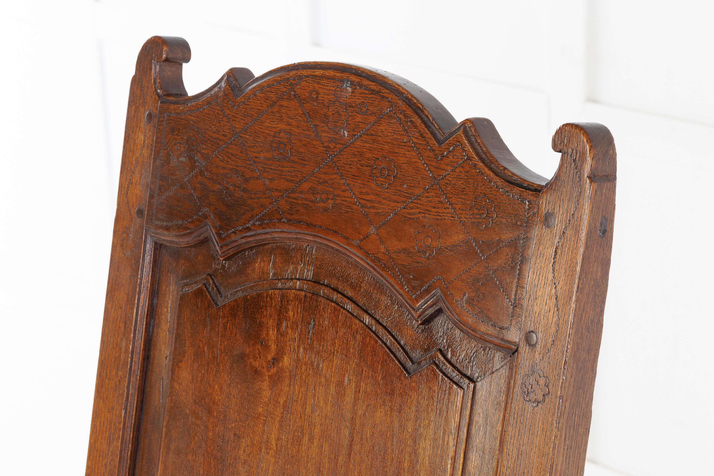 European 19th Century Dutch Ash Lambing Chair For Sale