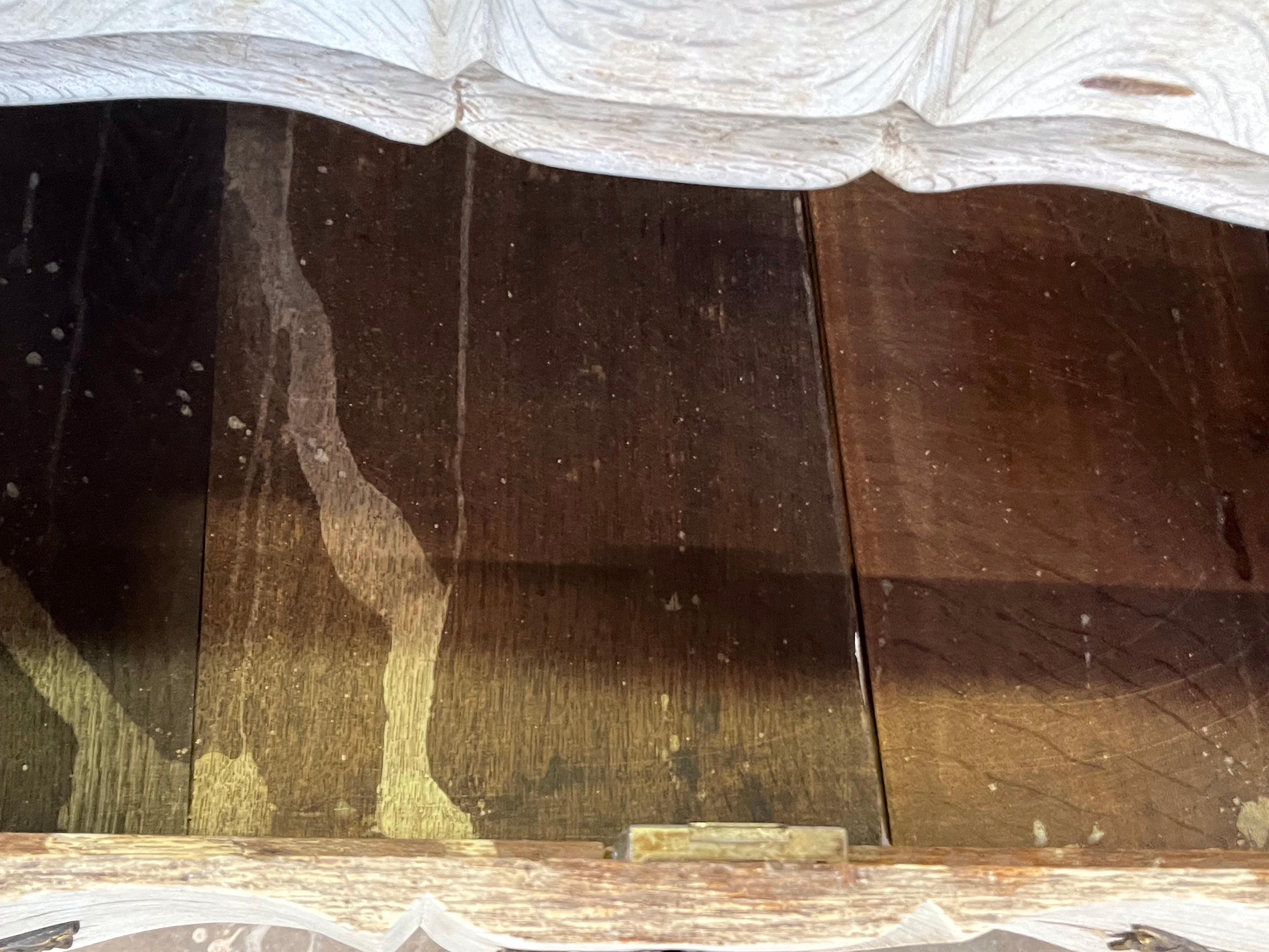 19th Century Dutch Bleached Oak Chest of Drawer 5