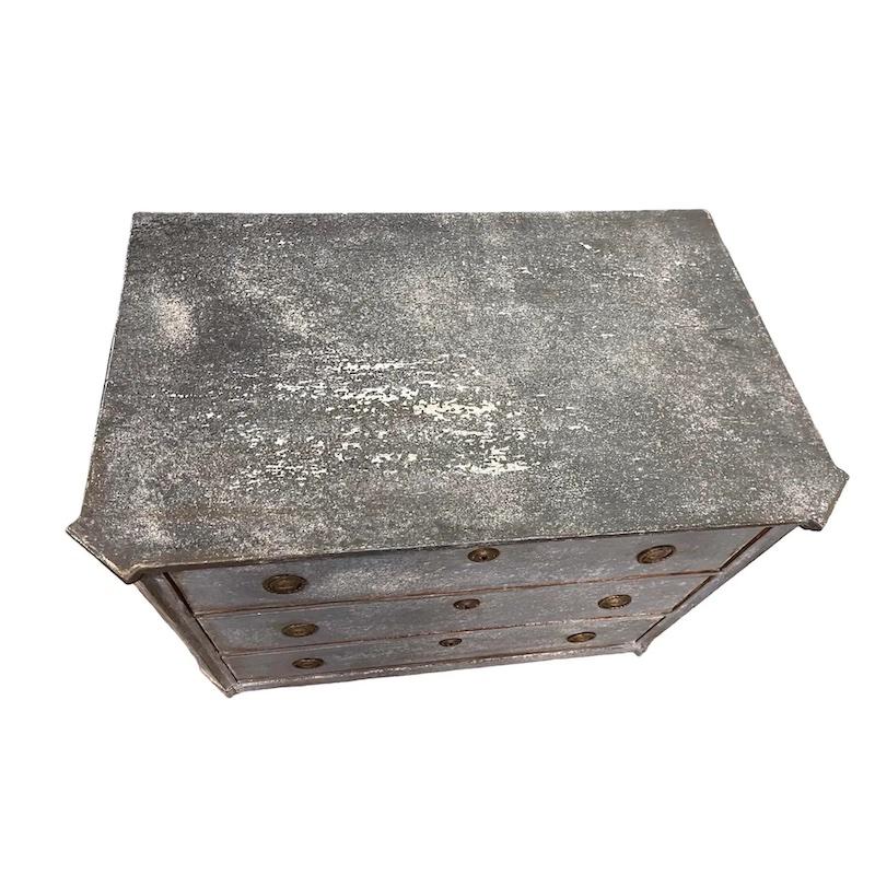 Cassettiera olandese blu del XIX secolo in vendita 1