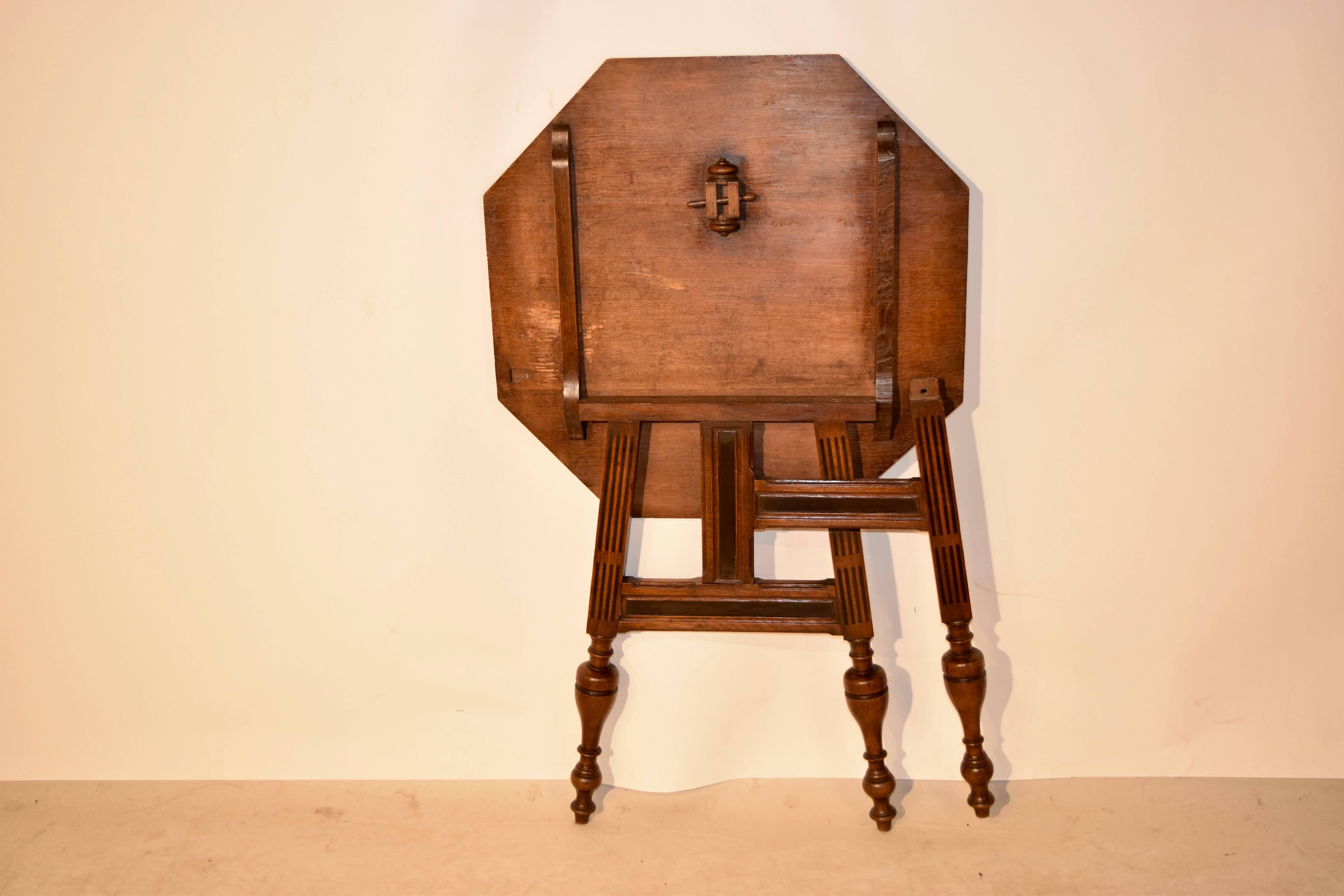 19th Century Dutch Carriage Table For Sale 4