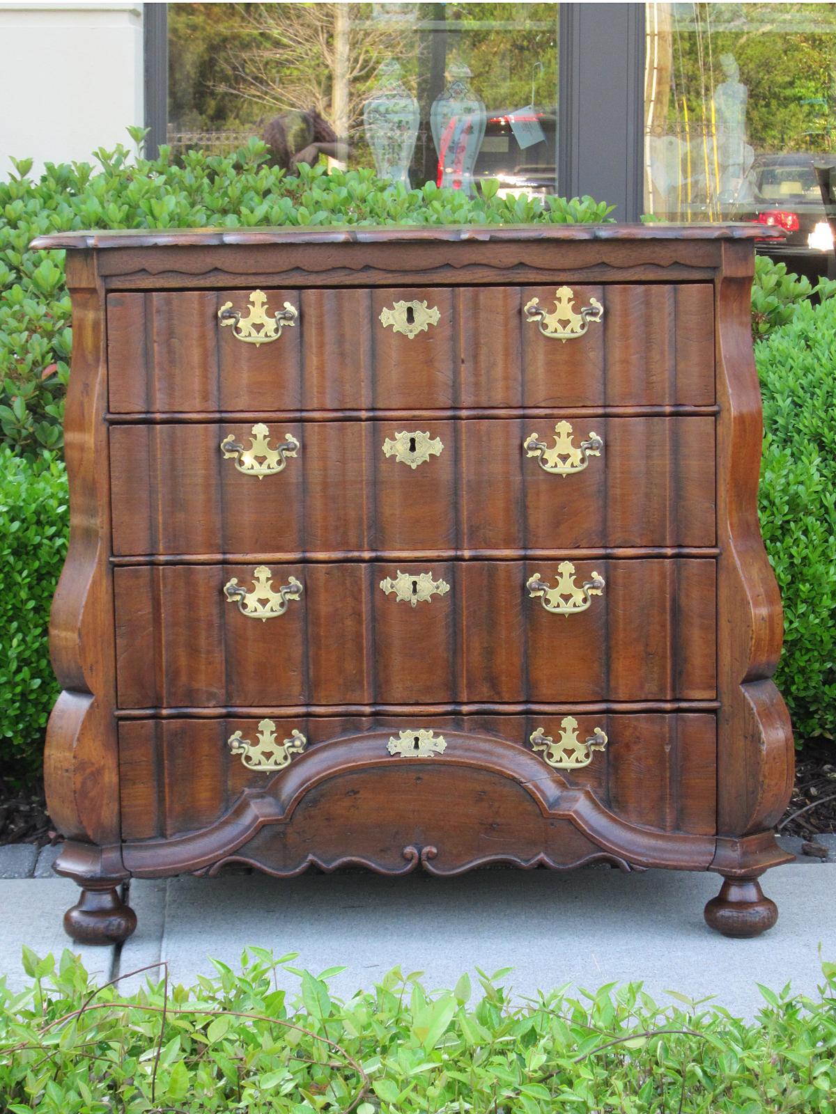 19th century Dutch chest with four drawers.