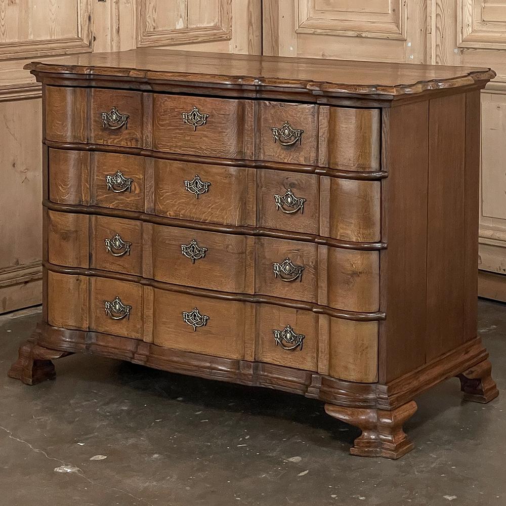 Hand-Crafted 19th Century Dutch Colonial Chest of Drawers For Sale