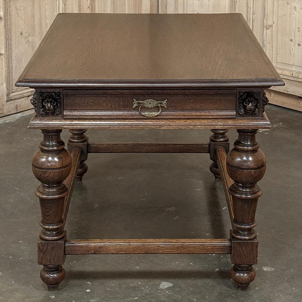 Chêne Table de bout coloniale hollandaise du 19e siècle en vente