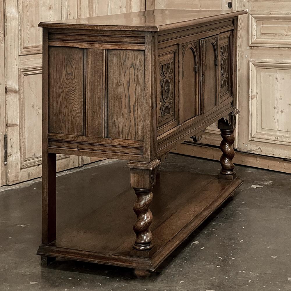 Buffet rialzato neoclassico olandese del XIX secolo di Coloni ~ Mobile in vendita 6